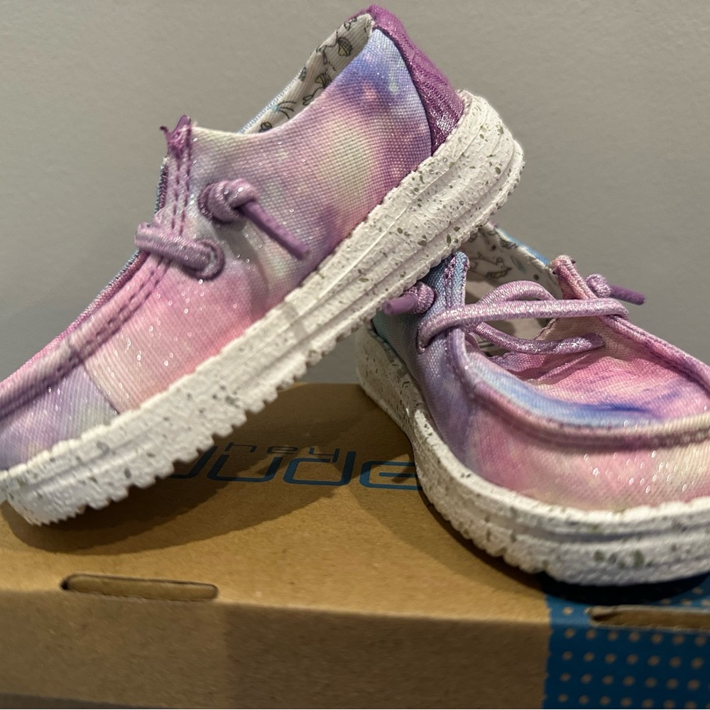 Galaxy Tie-Dye Kids Hey Dude